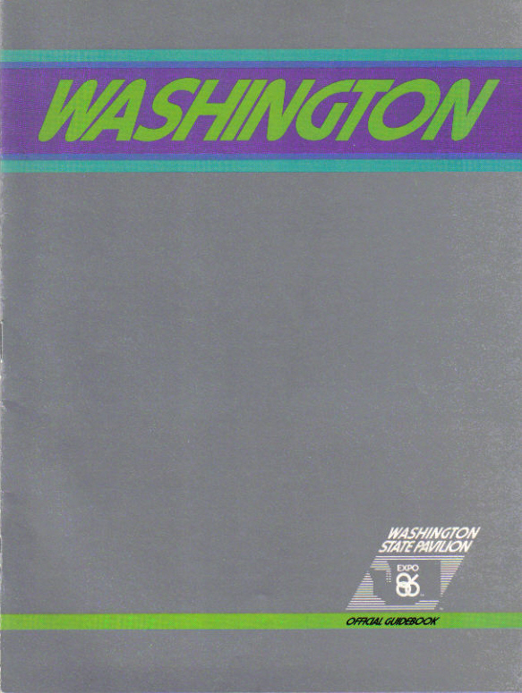 Expo 86, Washington State Guidebook