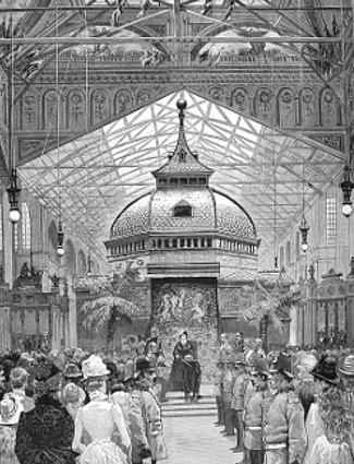 Liverpool International Exhibition Opening 1886