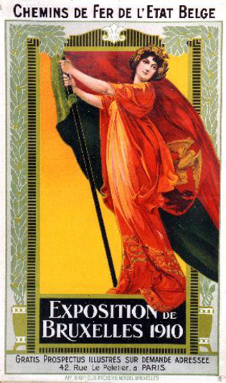 Brussels World's Fair of 1910 Poster