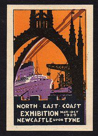 Poster from the North-East Coast Exhibition 1929