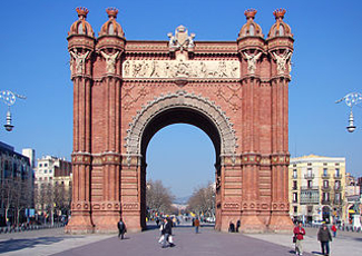 Triumphal Arch, Barcelona