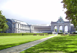 Cinquantenaire Park, site of the Brussels Exhibition 1897