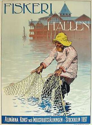 Stockholm World's Fair 1897 Poster