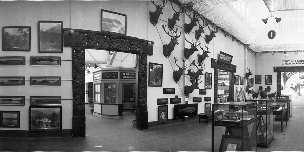 Government Tourist Court Exhibit at Dunedin 1925